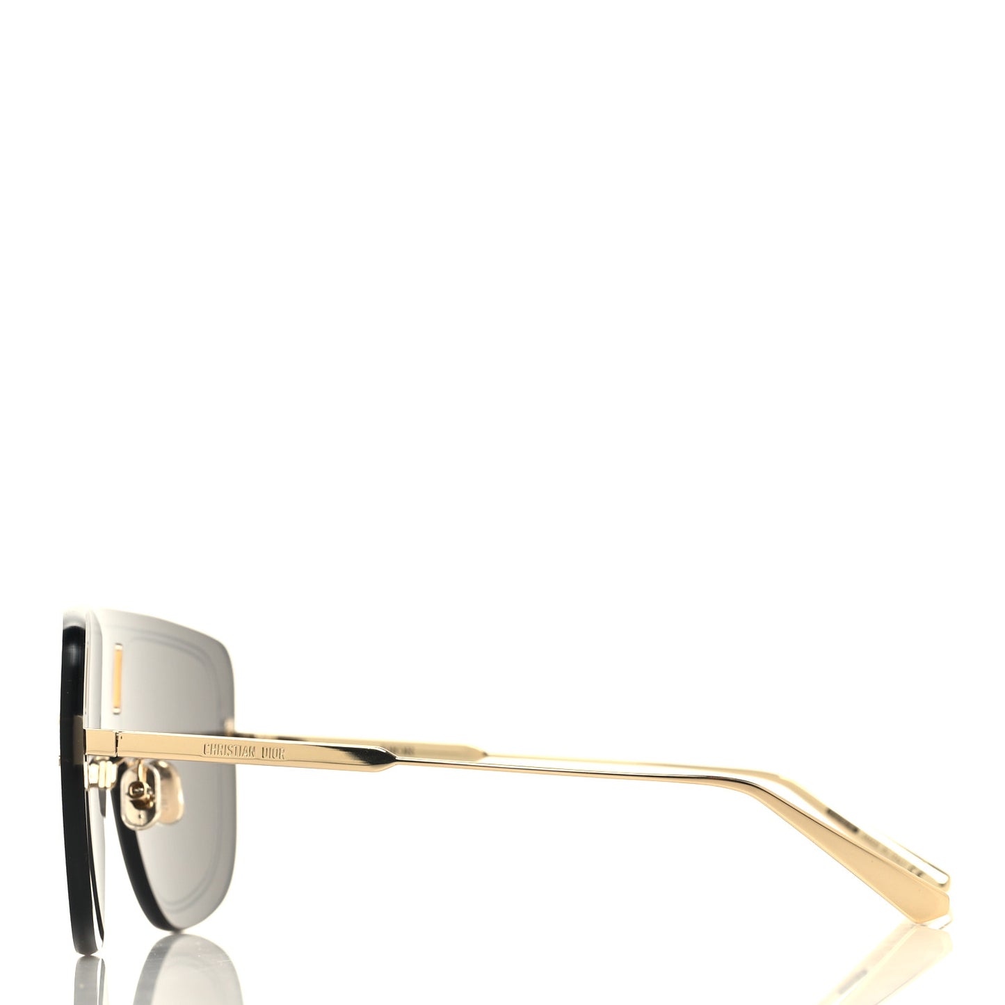 UltraDior Mask Sunglasses Gold Grey
