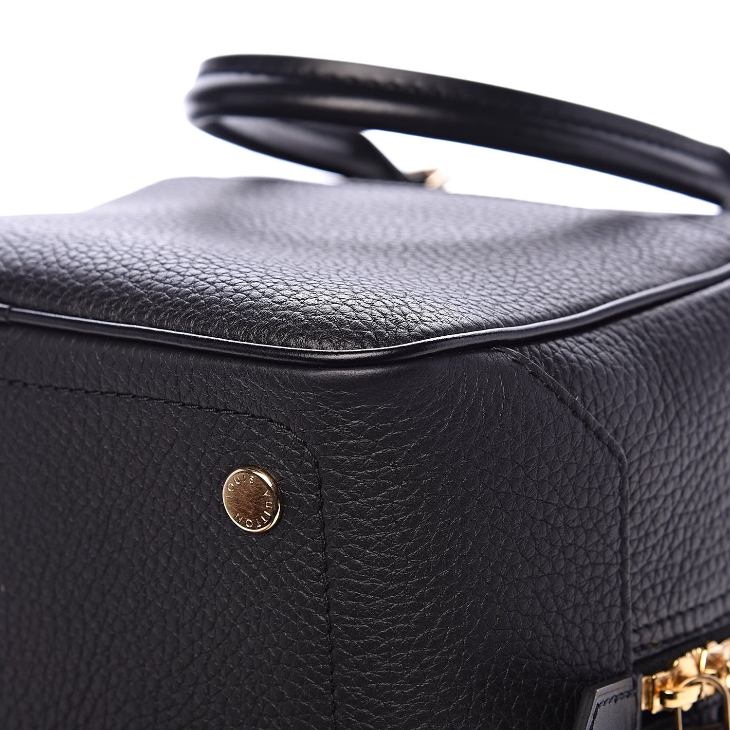 Louis Vuitton Taurillon Neo Square Bag Black 10 of 11