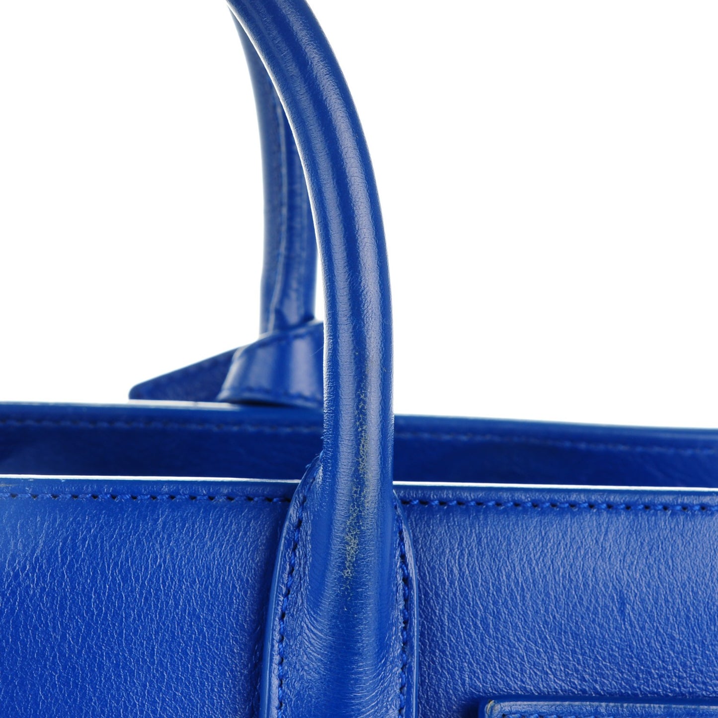 Calfskin Nano Sac De Jour Royal Blue