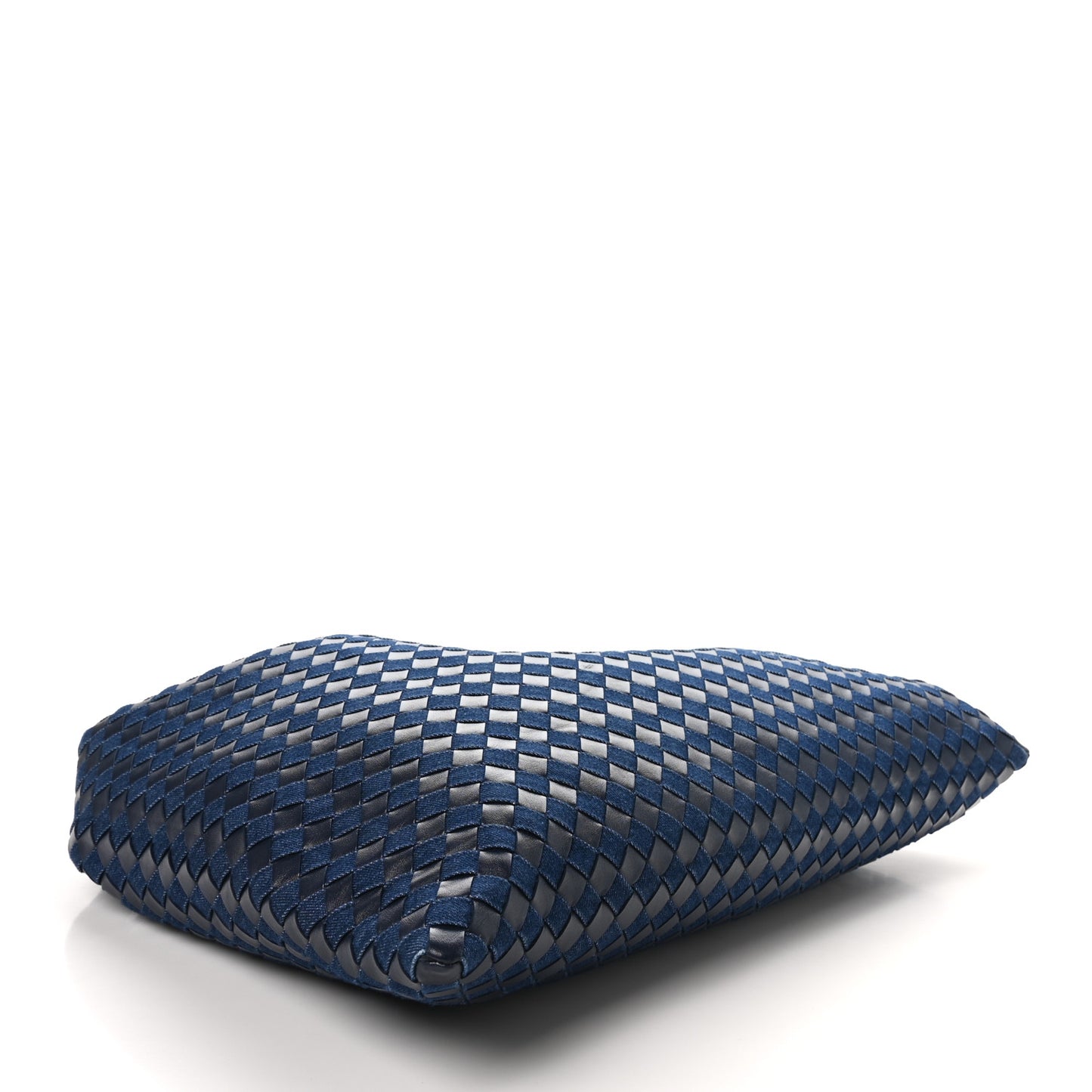 Denim Nappa Intrecciato Large Hop Abyss Indigo