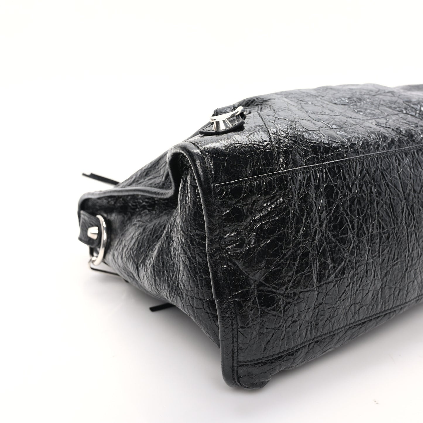 Agneau Arena Silver Hardware Medium Le City Black