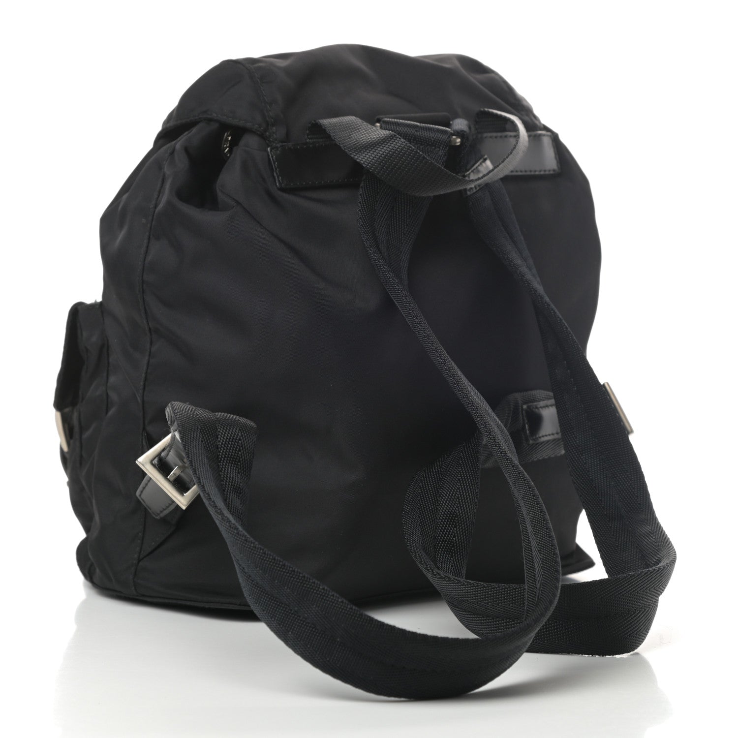 Prada Tessuto Nylon Small Backpack Black 3 of 11