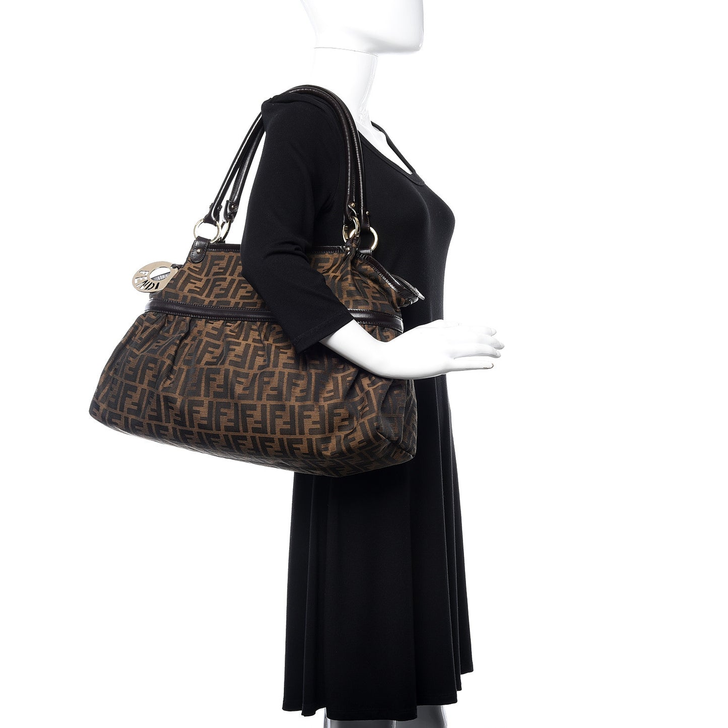 Zucca Large Chef Shopper Tote Tobacco