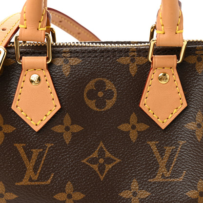 Louis Vuitton Monogram Nano Speedy Bandouliere 8 of 11