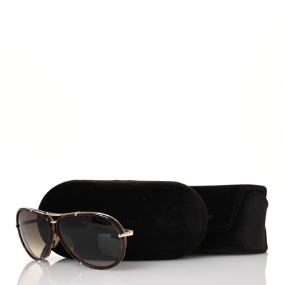 Tom Ford Cyrille Aviator Sunglasses TF109 Tortoise 9 of 9