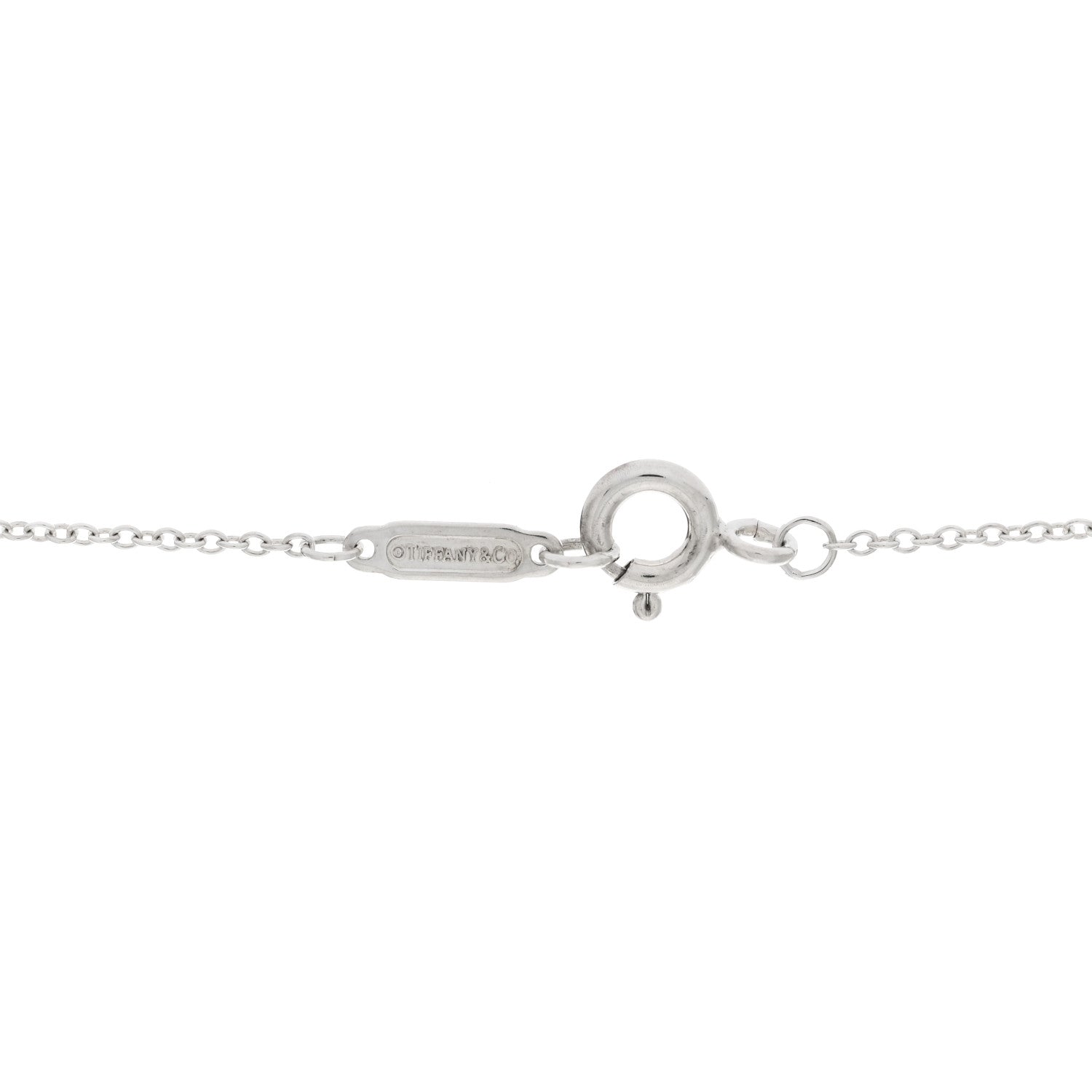 Tiffany Sterling Silver Enchant Heart Pendant Necklace 3 of 4