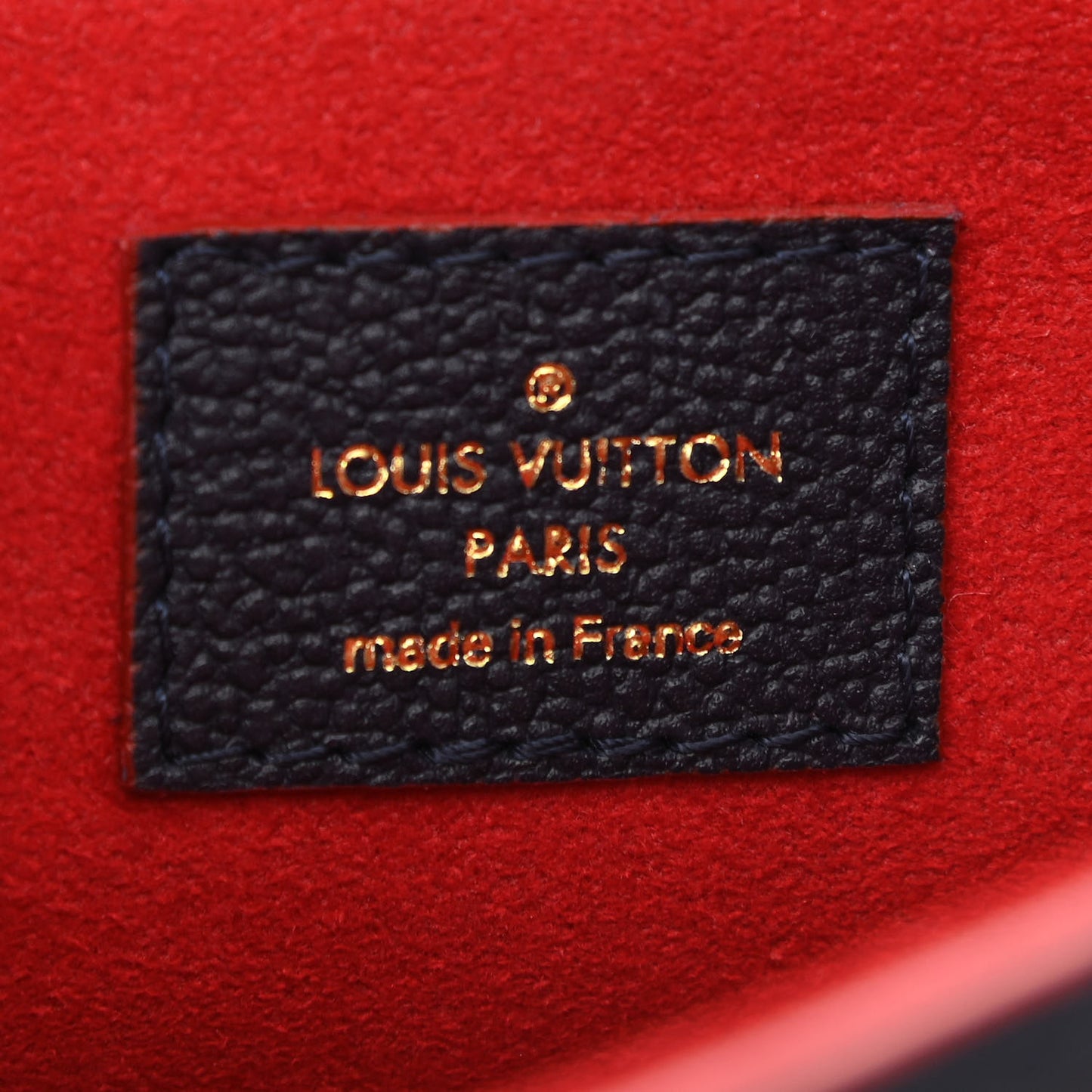 Empreinte Vavin PM Marine Rouge