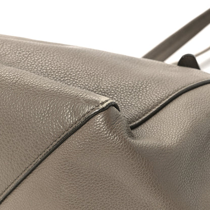 Celine Soft Grained Calfskin Small Belt Cabas Phantom Taupe 12 of 12