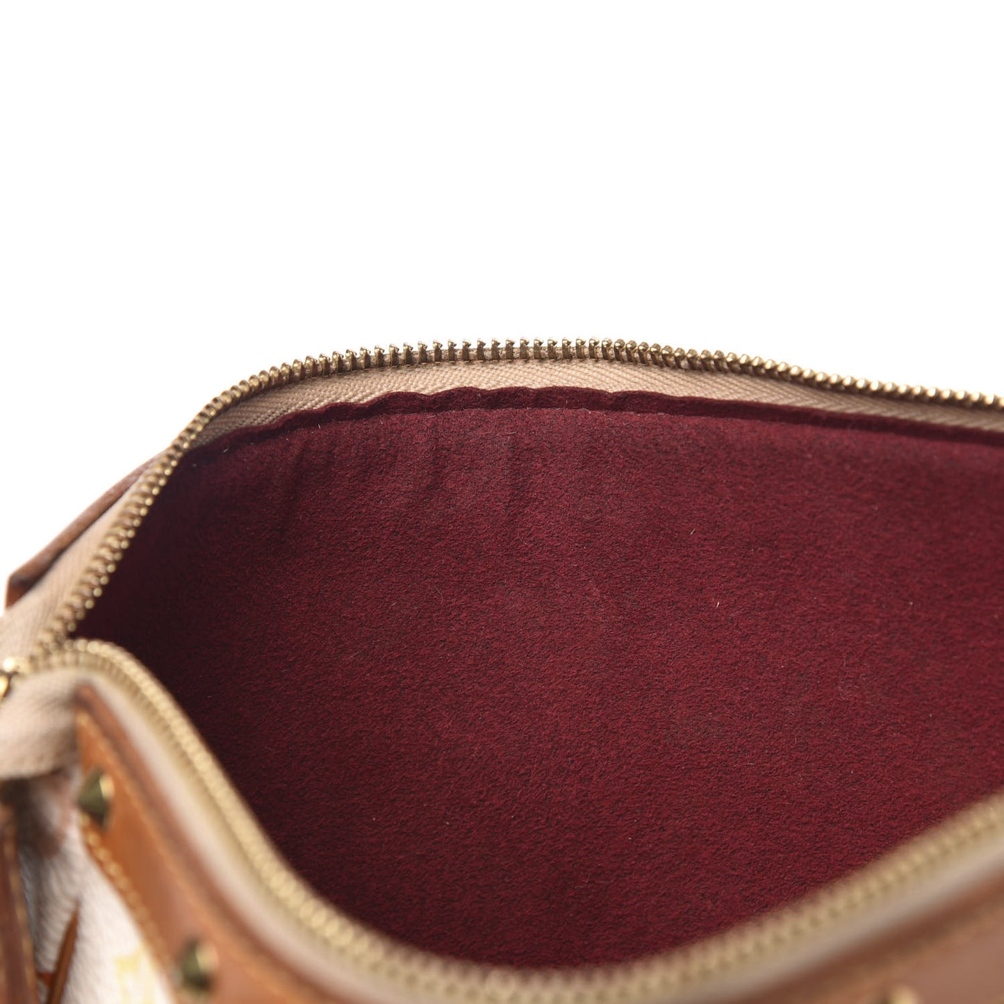 Monogram Multicolor Pochette Accessories White