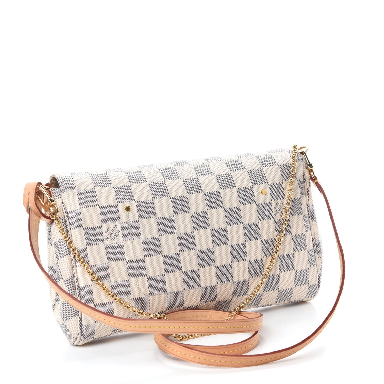 Louis Vuitton Damier Azur Favorite MM 3 of 11
