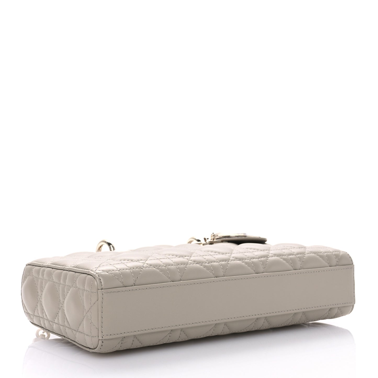 Lambskin Cannage Medium Lady D-Joy Sable
