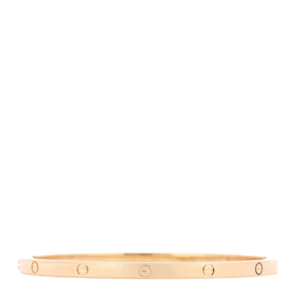 Cartier 18K Yellow Gold Small LOVE Bracelet 17 2 of 6