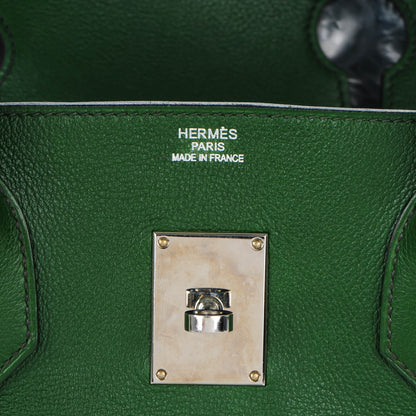 Hermes Evergrain JPG Shoulder Birkin II 42 Vert Laurier 14 of 27