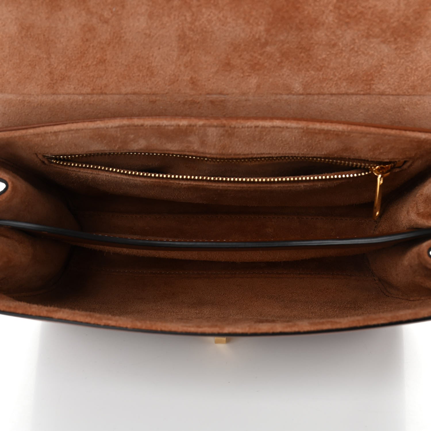 Celine Smooth Calfskin Teen Soft 16 Shoulder Bag Tan 4 of 5