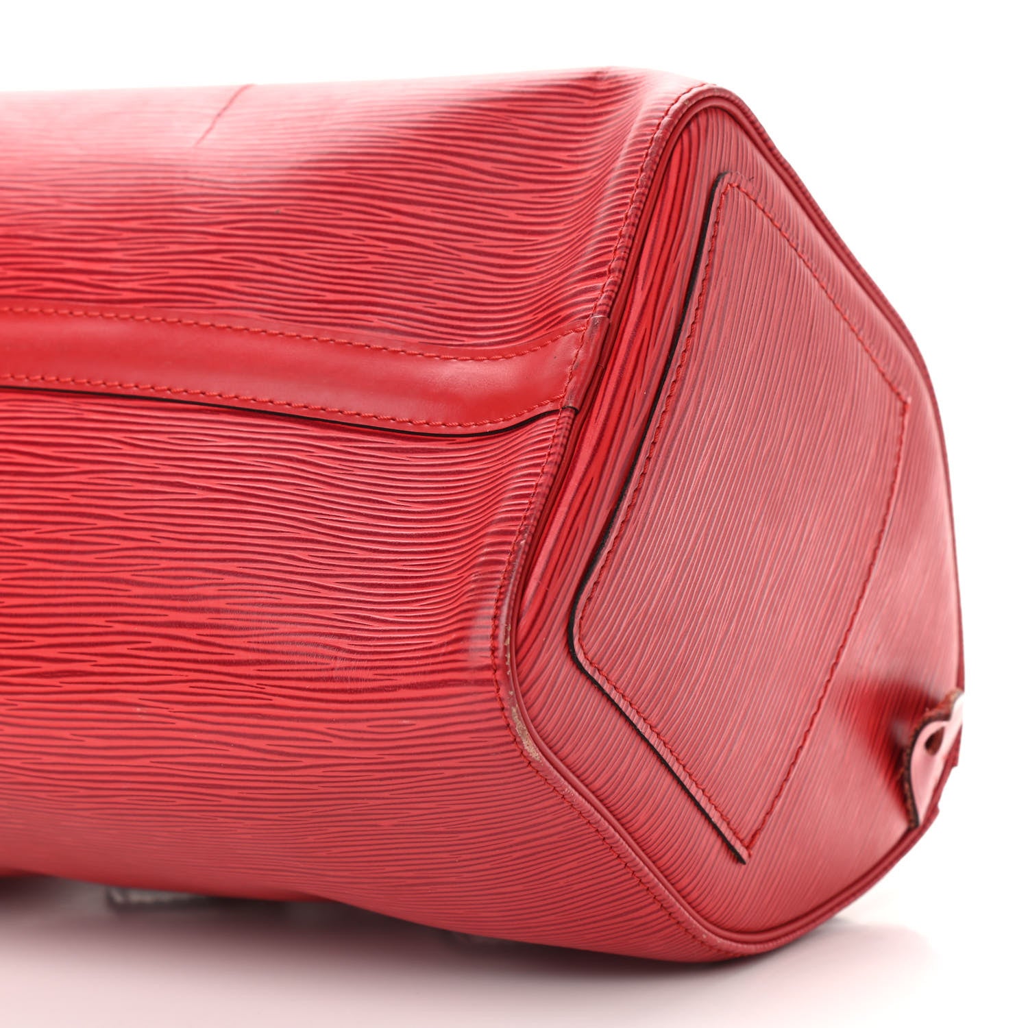 Louis Vuitton Epi Speedy 25 Castillan Red 9 of 13
