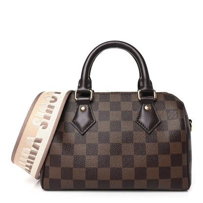 Louis Vuitton Damier Ebene Speedy Bandouliere 20 1 of 9