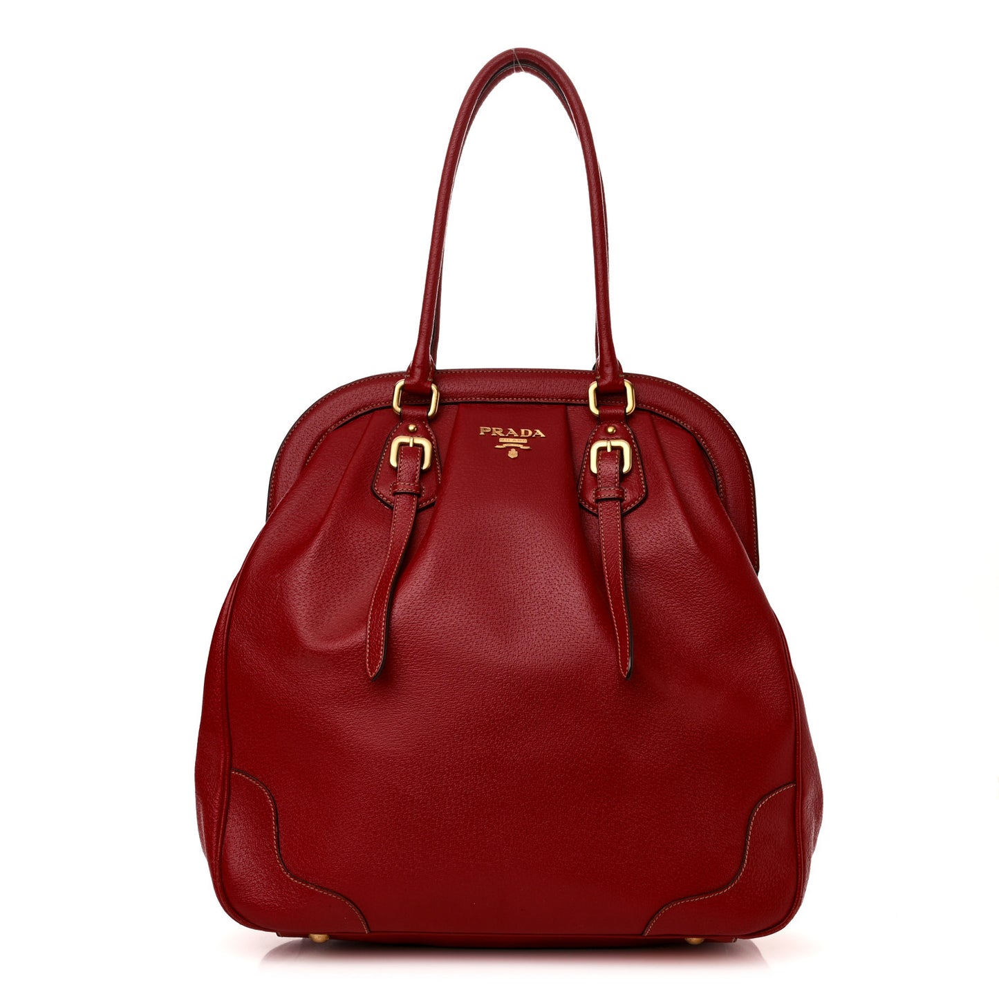 Large Frame Satchel Red