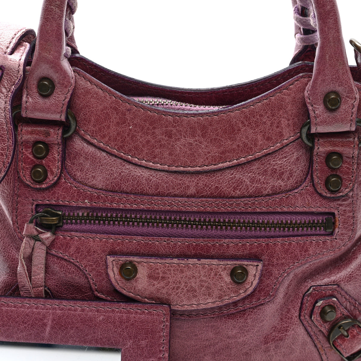 Balenciaga Chevre Classic Hardware Mini Classique Lilac 8 of 10