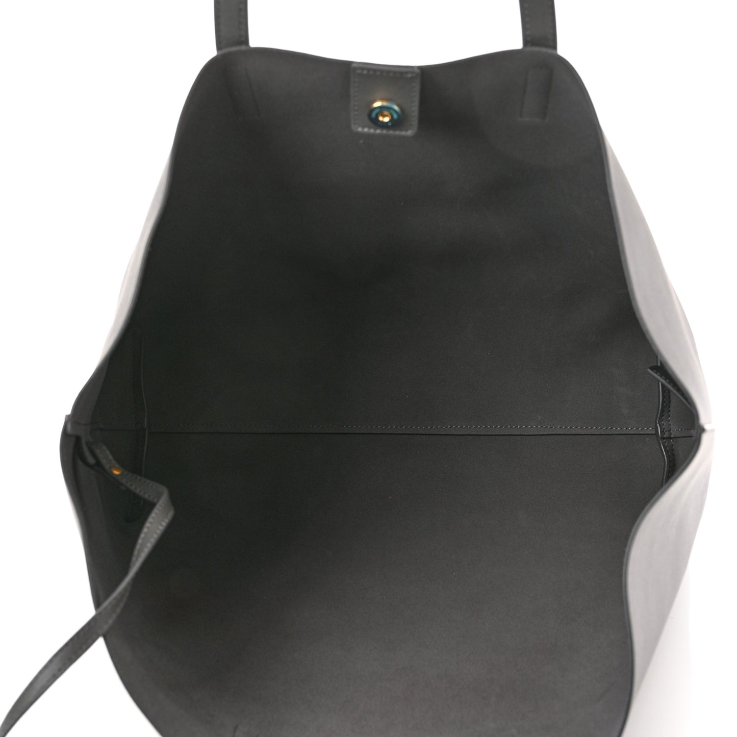 Calfskin Large Shopping Tote Pebble