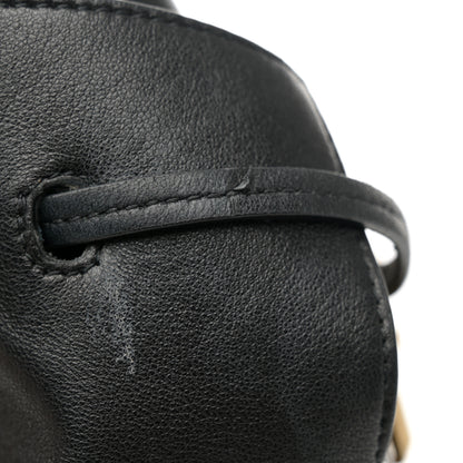 Saint Laurent Lambskin Paris VII Pochon Black 13 of 14