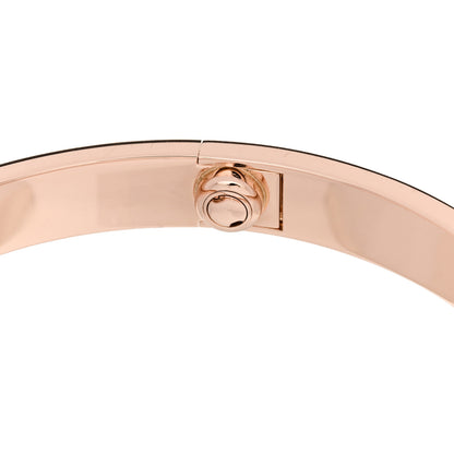Cartier 18K Pink Gold LOVE Bracelet 18 8 of 9