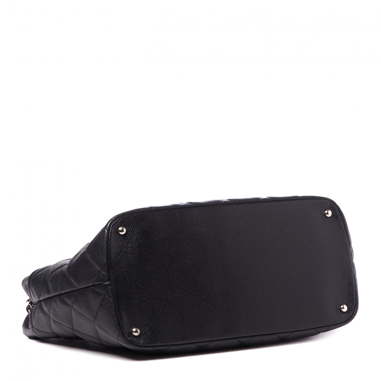 Caviar Quilted Timeless CC Soft Tote Black