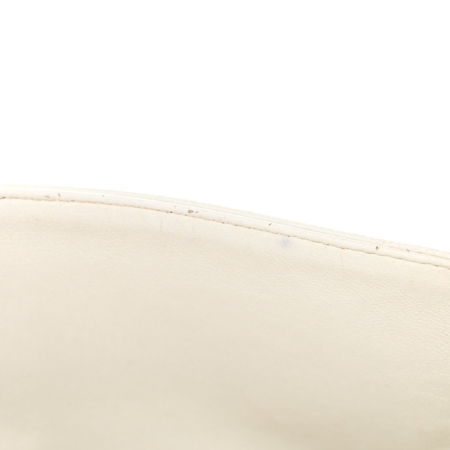 Chanel Caviar Quilted Medium Double Flap Bijoux Chain White 15 of 26