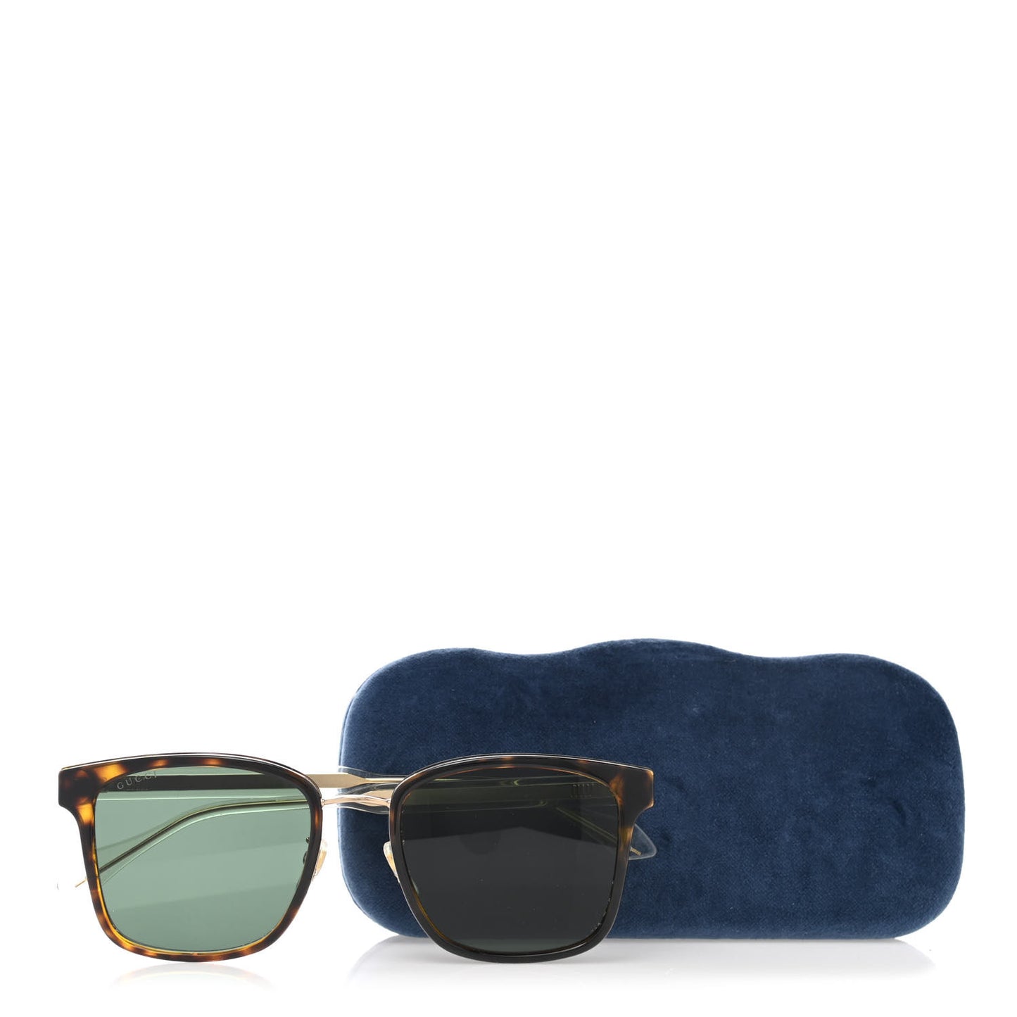 Acetate Specialized Fit Square Sunglasses GG0563SK Havana