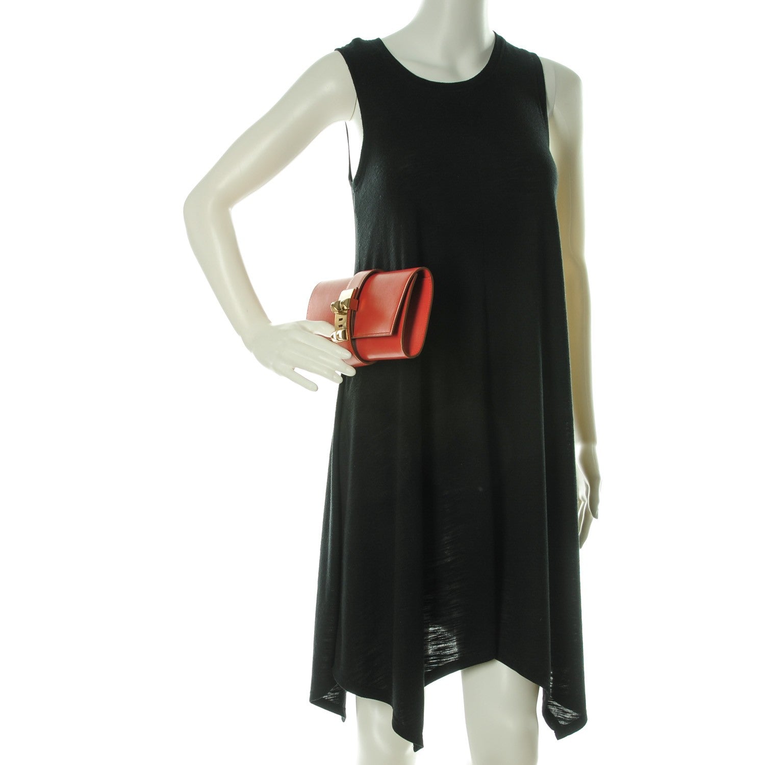 Hermes Tadelakt Medor Clutch 23 Sanguine 3 of 10