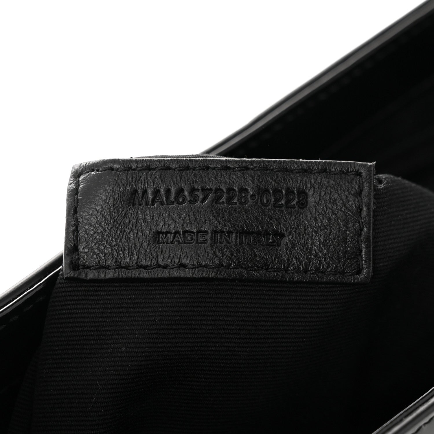 Saint Laurent Patent Le 5 A 7 Hobo Black 7 of 10