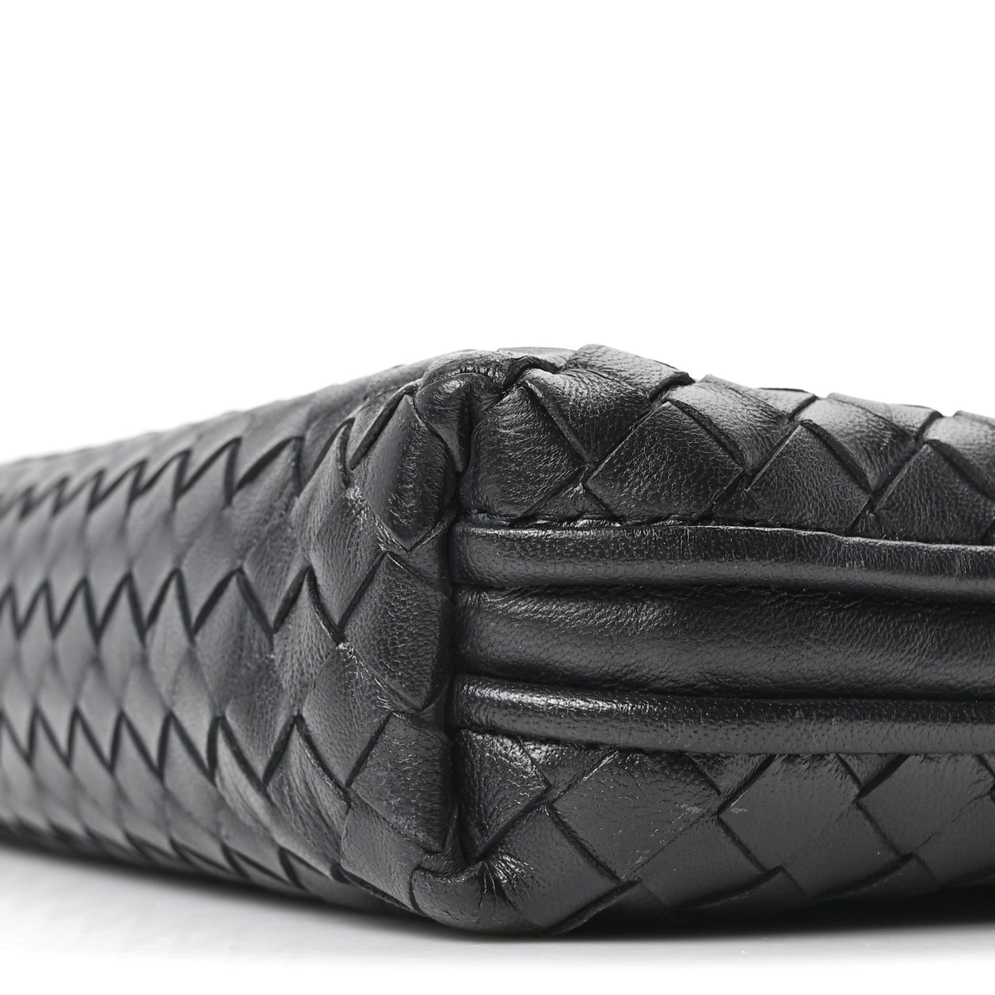 Nappa Intrecciato Nodini Bag Black