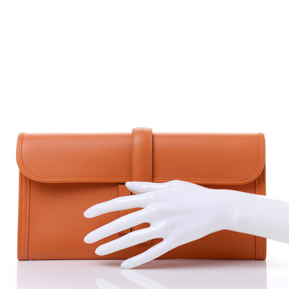 Hermes Swift Jige Elan 29 Clutch Orange 2 of 11