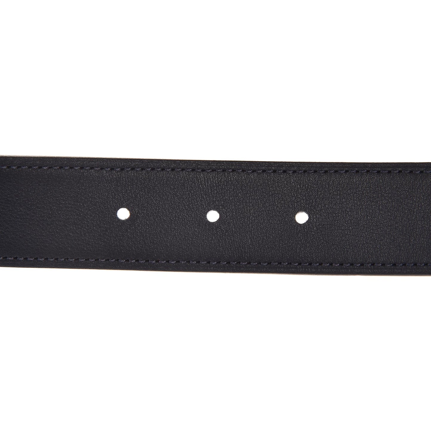 Swift Epsom Reversible 32mm Belt Strap 85 Rose Eglantine Bleu Indigo