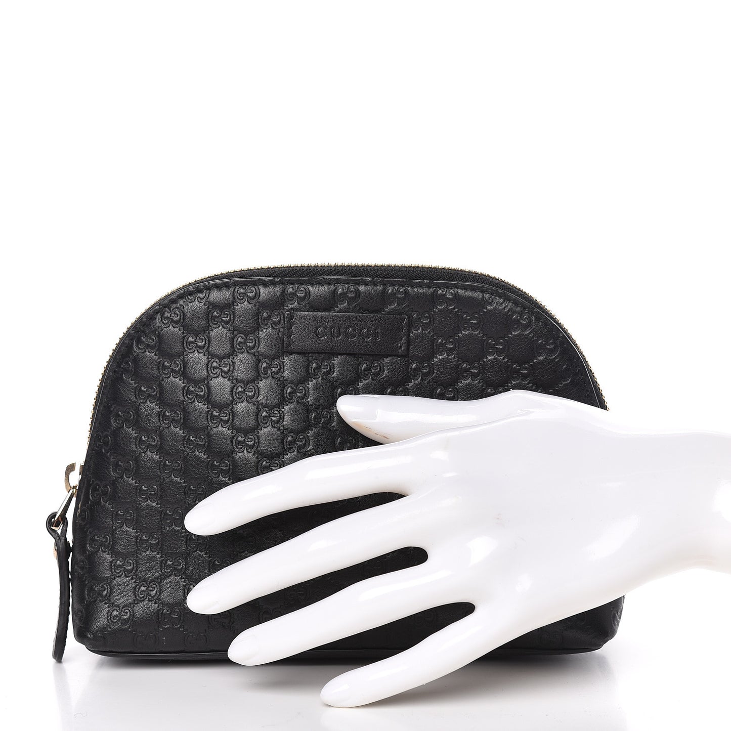 Microguccissima GG Cosmetic Case Black
