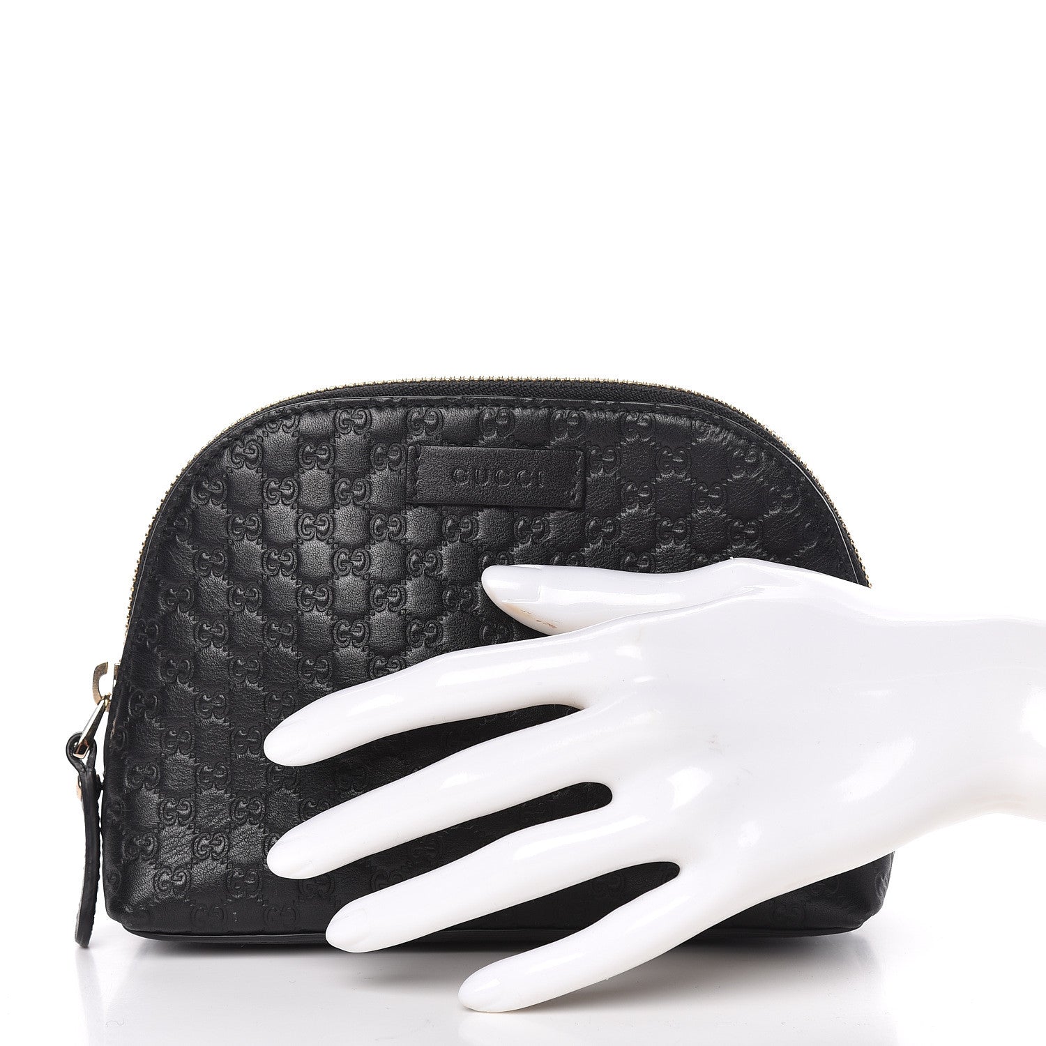 Gucci Microguccissima GG Cosmetic Case Black 2 of 11