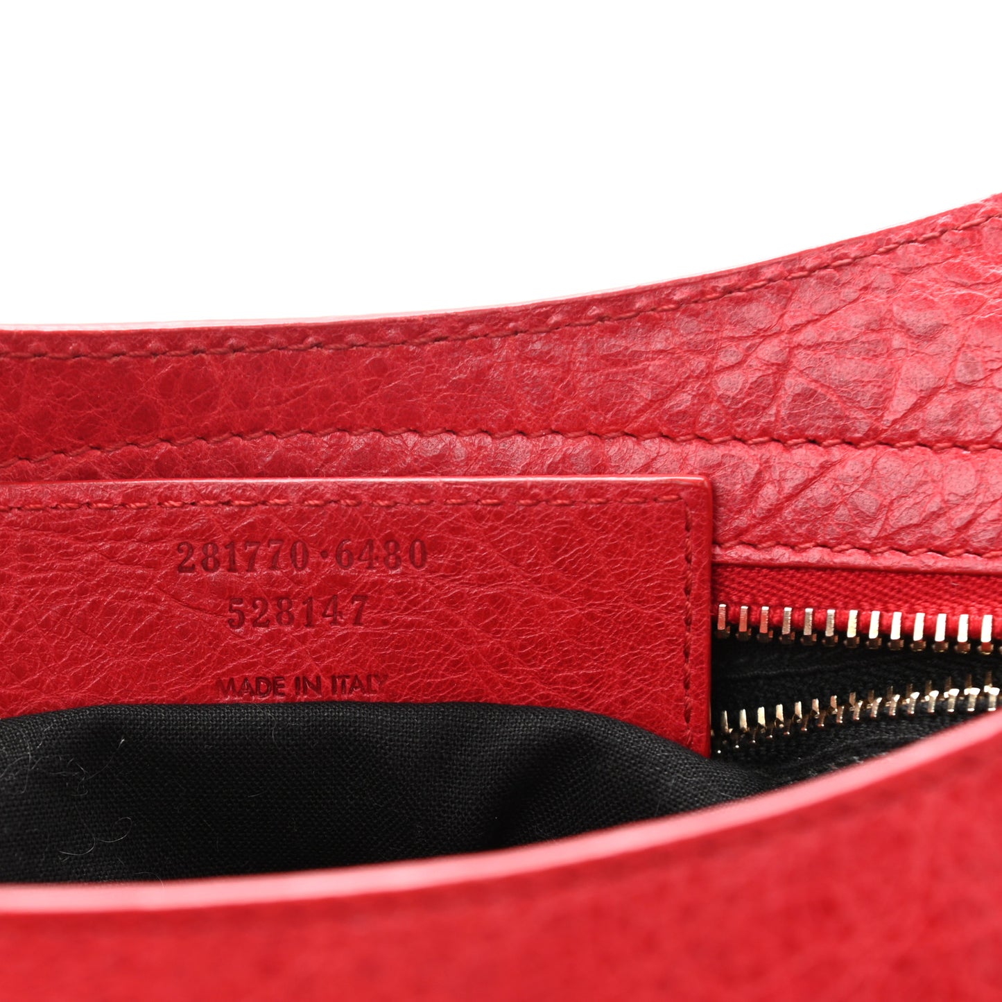 Agneau Giant 12 Rose Gold Hardware City Rouge Coquelicot
