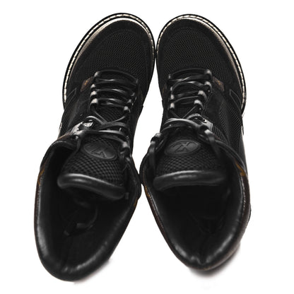 Louis Vuitton Suede Calfskin Monogram Star Trail Ankle Boots 40 Black 2 of 8