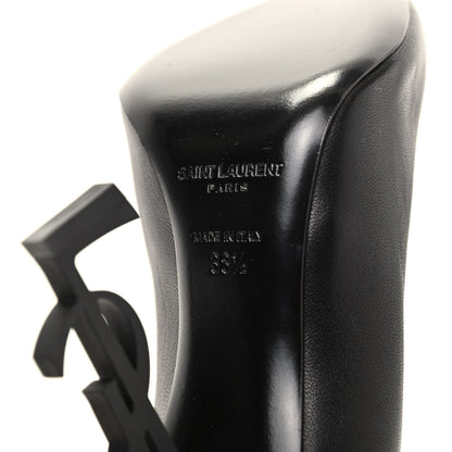 Saint Laurent Calfskin Opyum 110 Pumps 38.5 Black 7 of 9