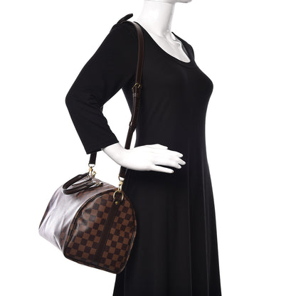 Louis Vuitton Damier Ebene Speedy Bandouliere 30 2 of 8