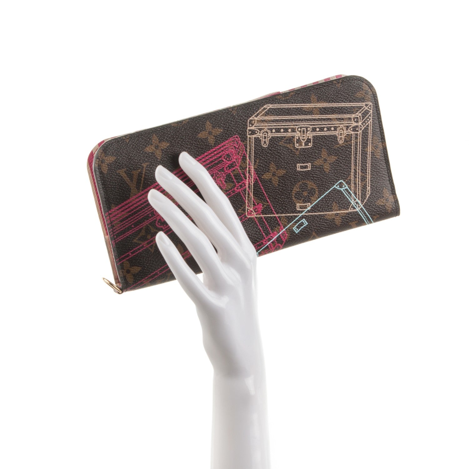Louis Vuitton Monogram 2014 Christmas Animation Insolite Wallet 2 of 7