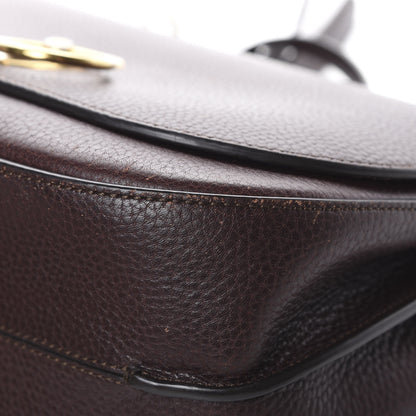 Mulberry Small Classic Grain Amberley Satchel Oxblood 9 of 20