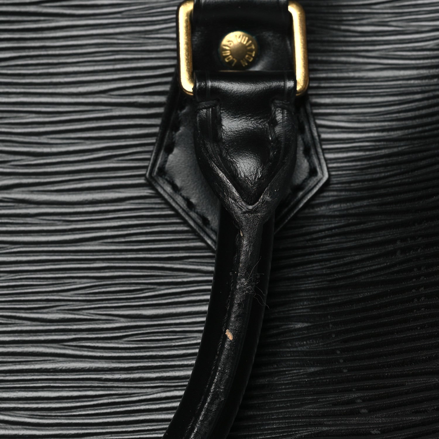 Louis Vuitton Epi Speedy 25 Black 9 of 9