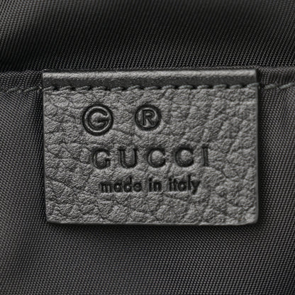 Gucci Nylon Monogram Medium Light Single Buckle Backpack Black 6 of 11