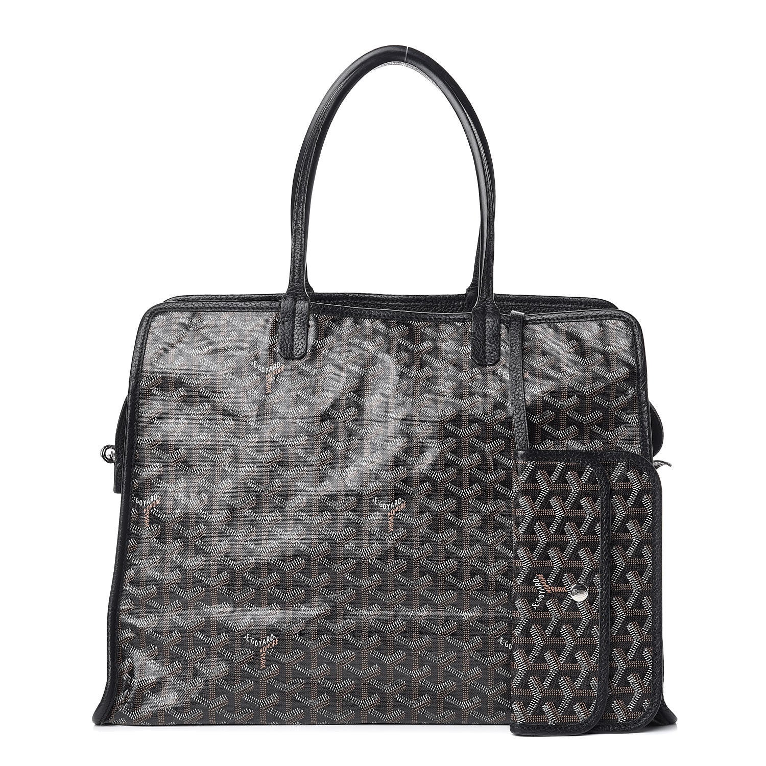 Goyard Goyardine Sac Hardy Pet Carrier PM Black 1 of 10