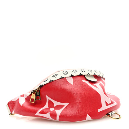 Louis Vuitton Monogram Giant Bumbag Rouge 4 of 9