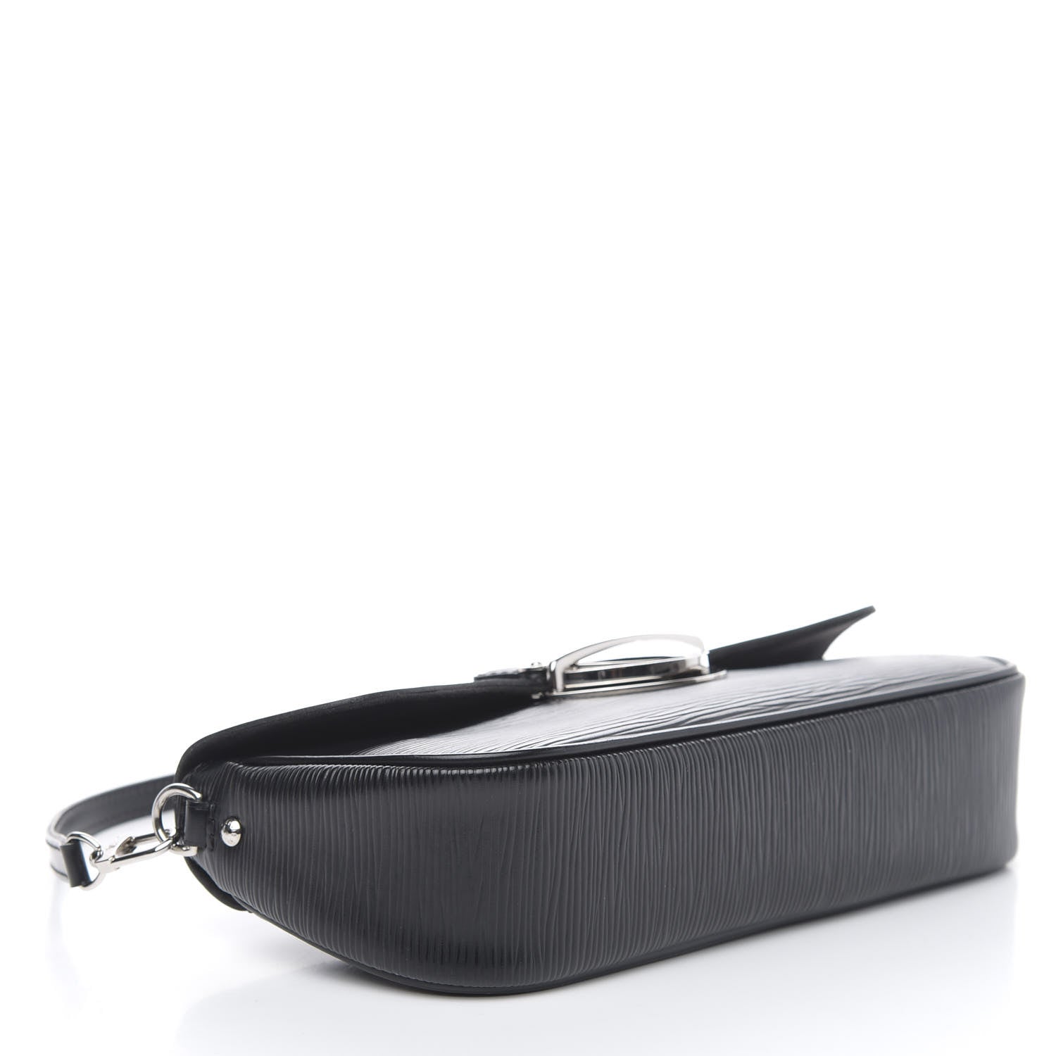 Louis Vuitton Epi Montaigne Clutch Black 4 of 9