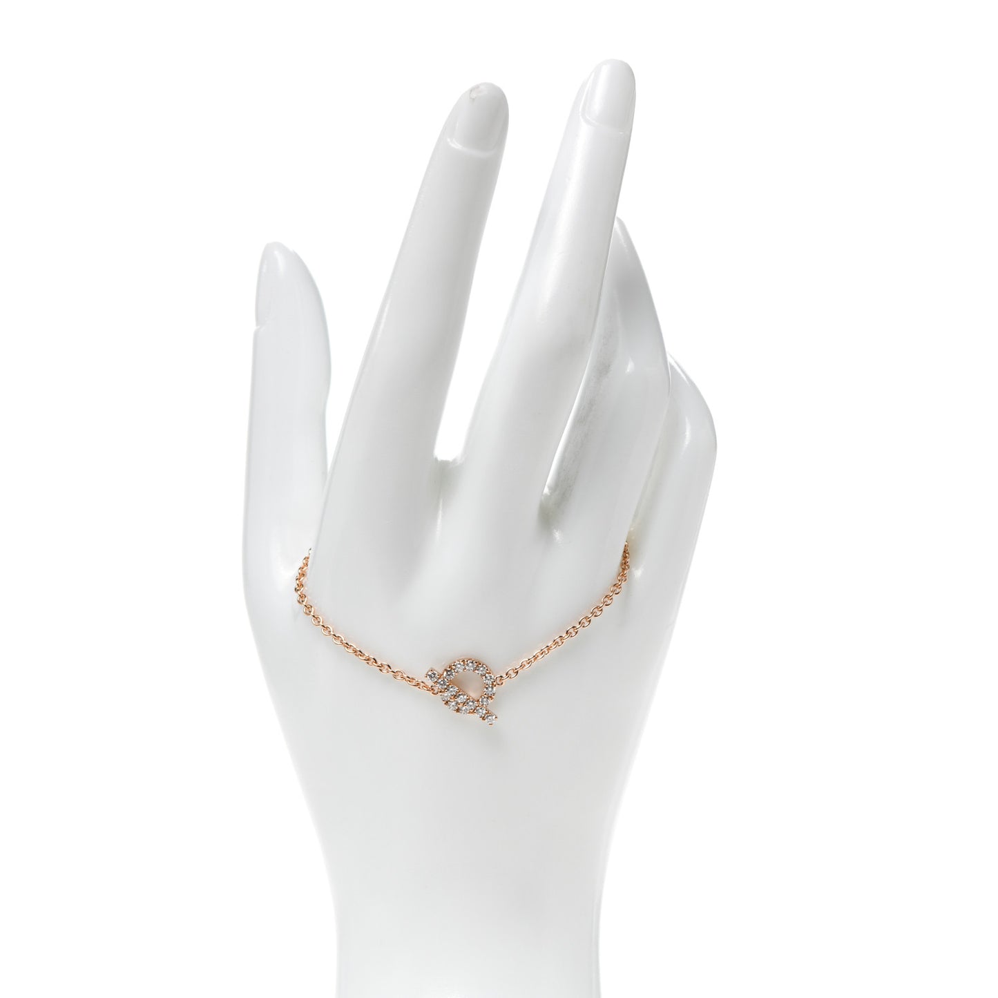 18K Rose Gold Diamond Finesse Bracelet ST