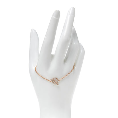 Hermes 18K Rose Gold Diamond Finesse Bracelet ST 2 of 6
