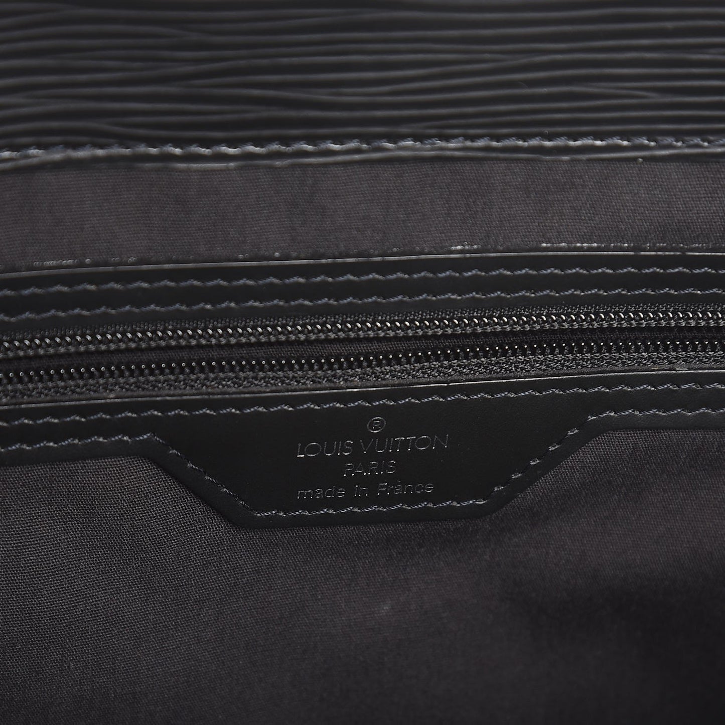 Epi Sac Plat GM Black