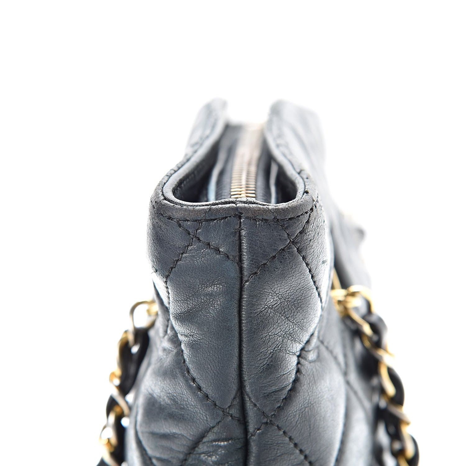 Chanel Lambskin Quilted Shoulder Bag Black 13 of 13